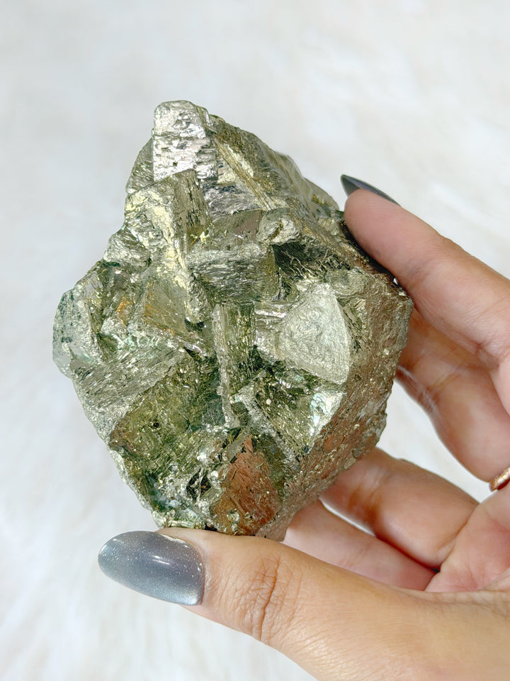 Pyrite Cubic Cluster 10