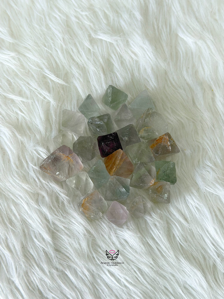 Fluorite Octahedron Baby Small