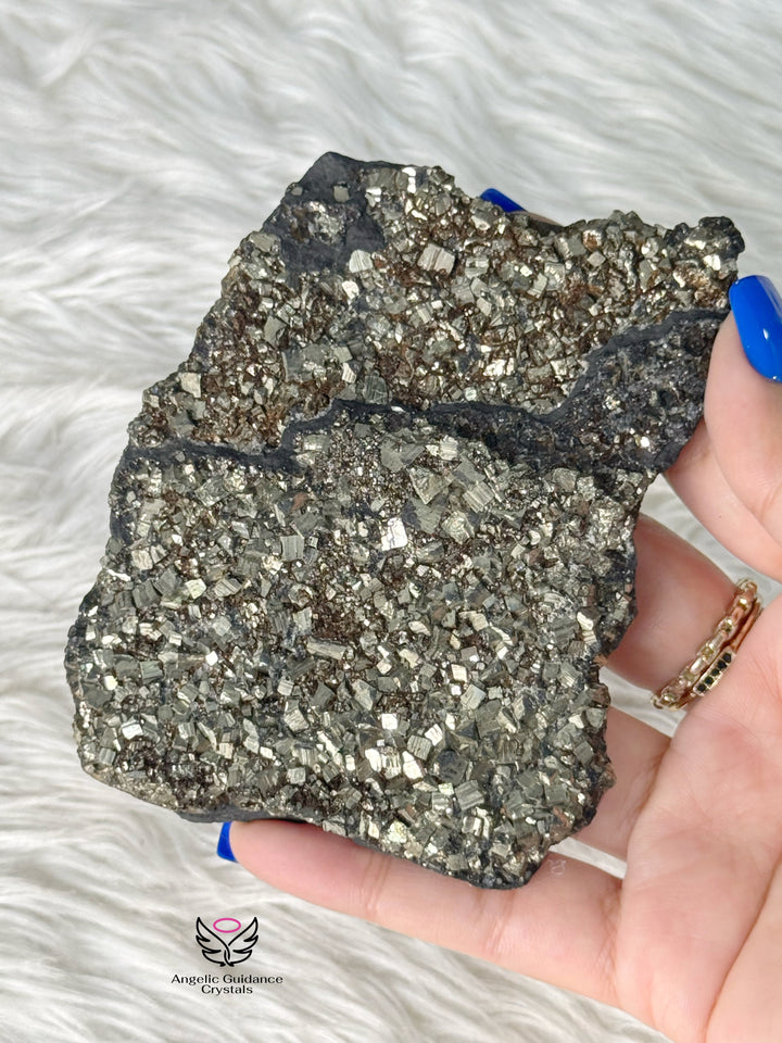 Shungite With Pyrite Rawstone 1