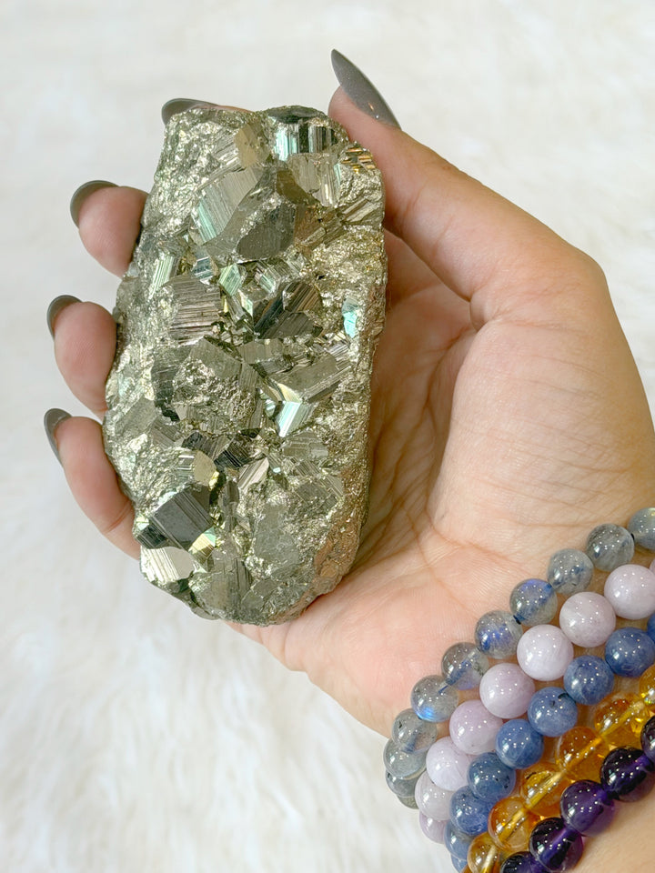 Pyrite Cubic Cluster 8