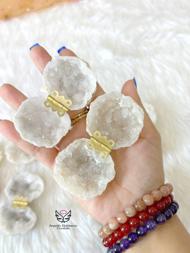 Quartz Geode Box Medium