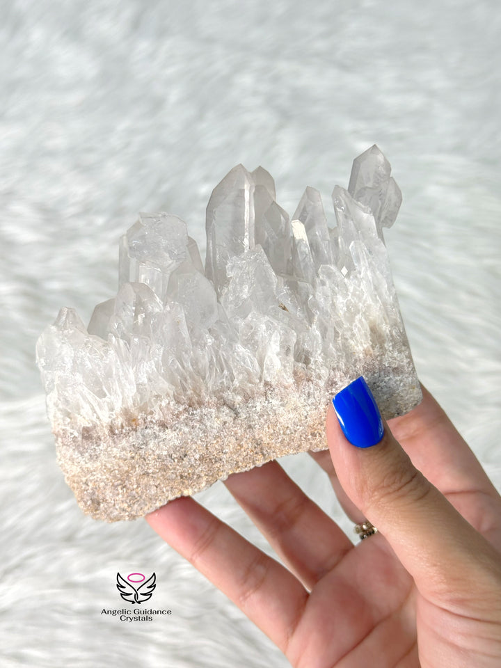 Clear Quartz Lemurian Cluster 4