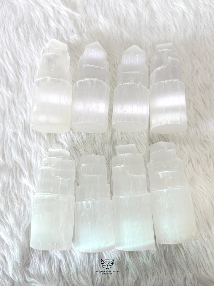 Selenite Iceberg Tower Medium