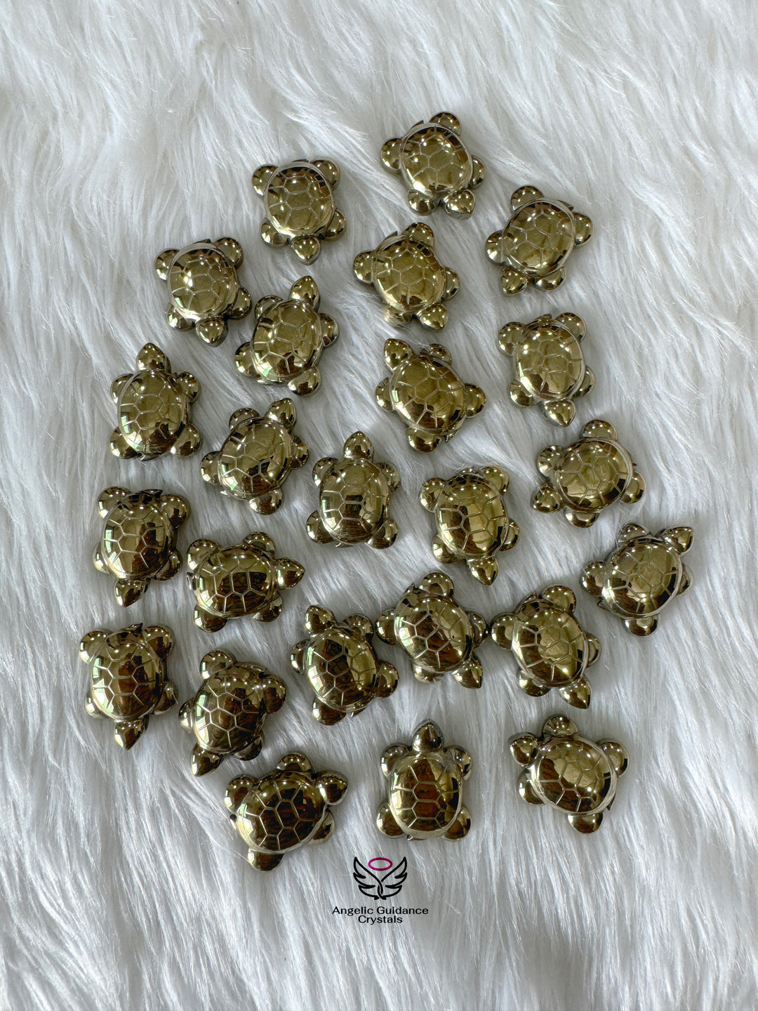 Pyrite Tortoise Small