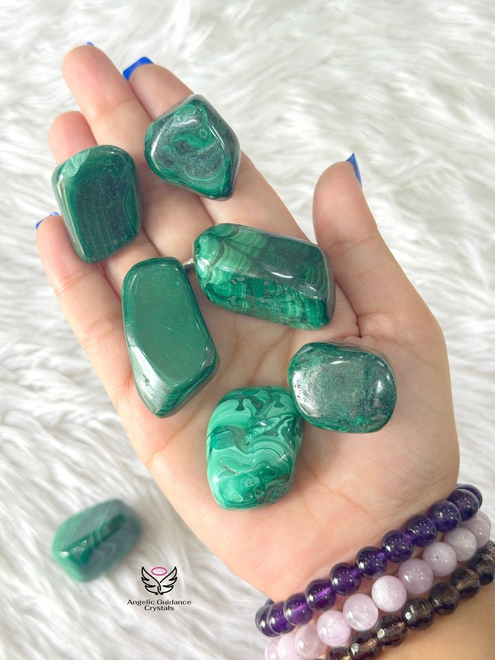 Malachite Tumble Medium