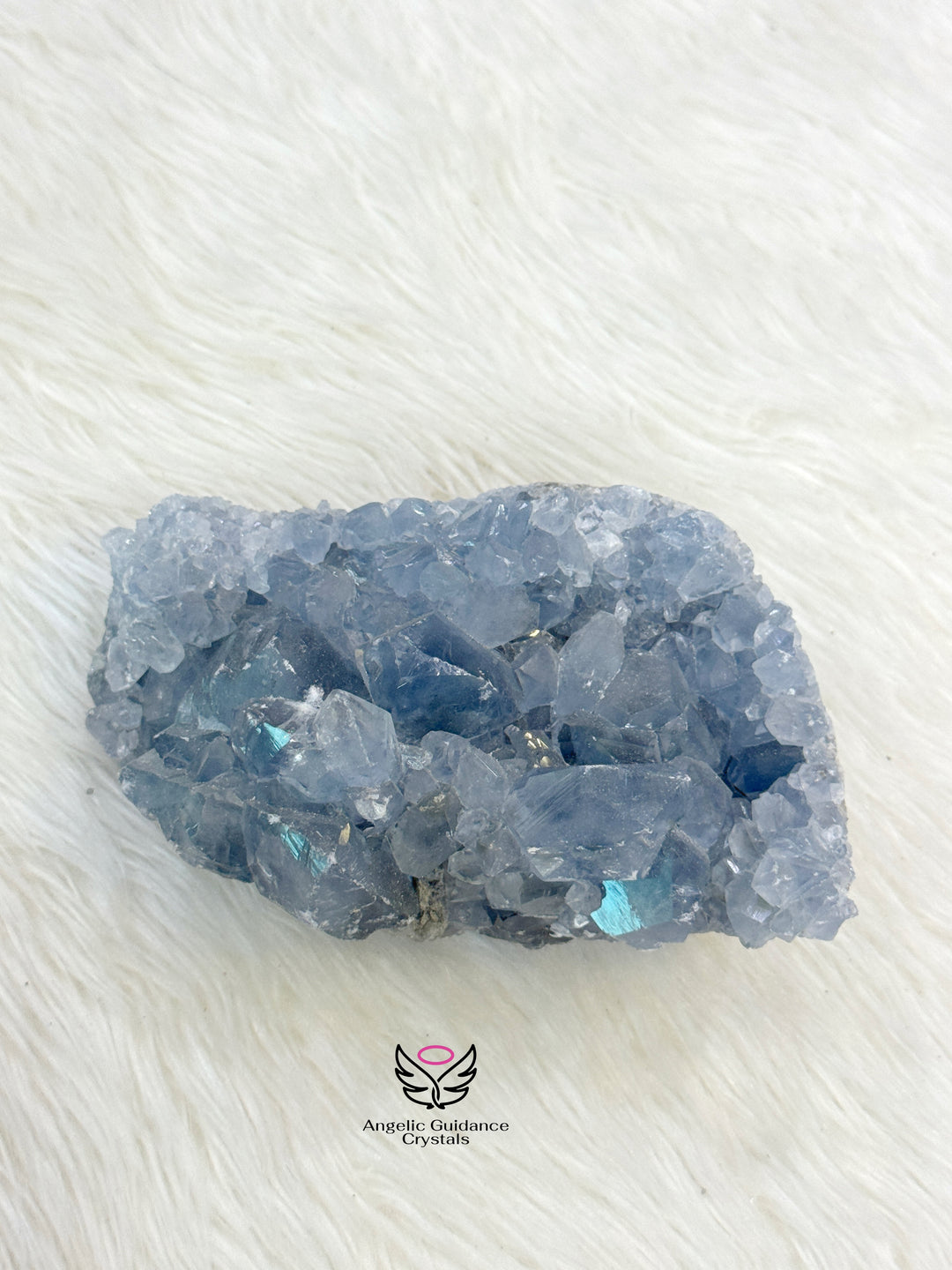 Celestite Cluster XLarge 1