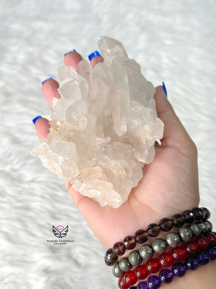 Clear Quartz Lemurian Cluster 6
