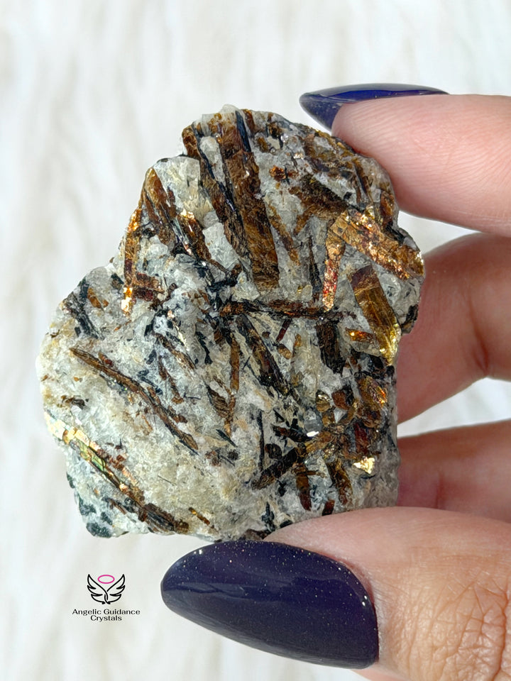 Astrophyllite Raw Stone For Transformation &amp; Growth Lot 1