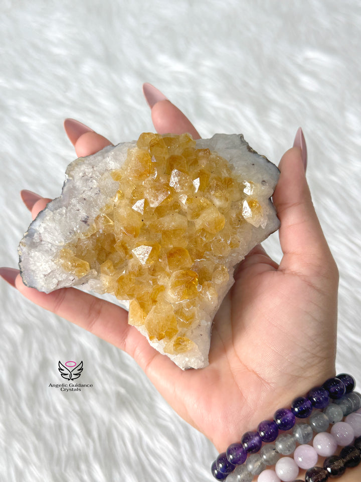 Citrine Cluster Large 2