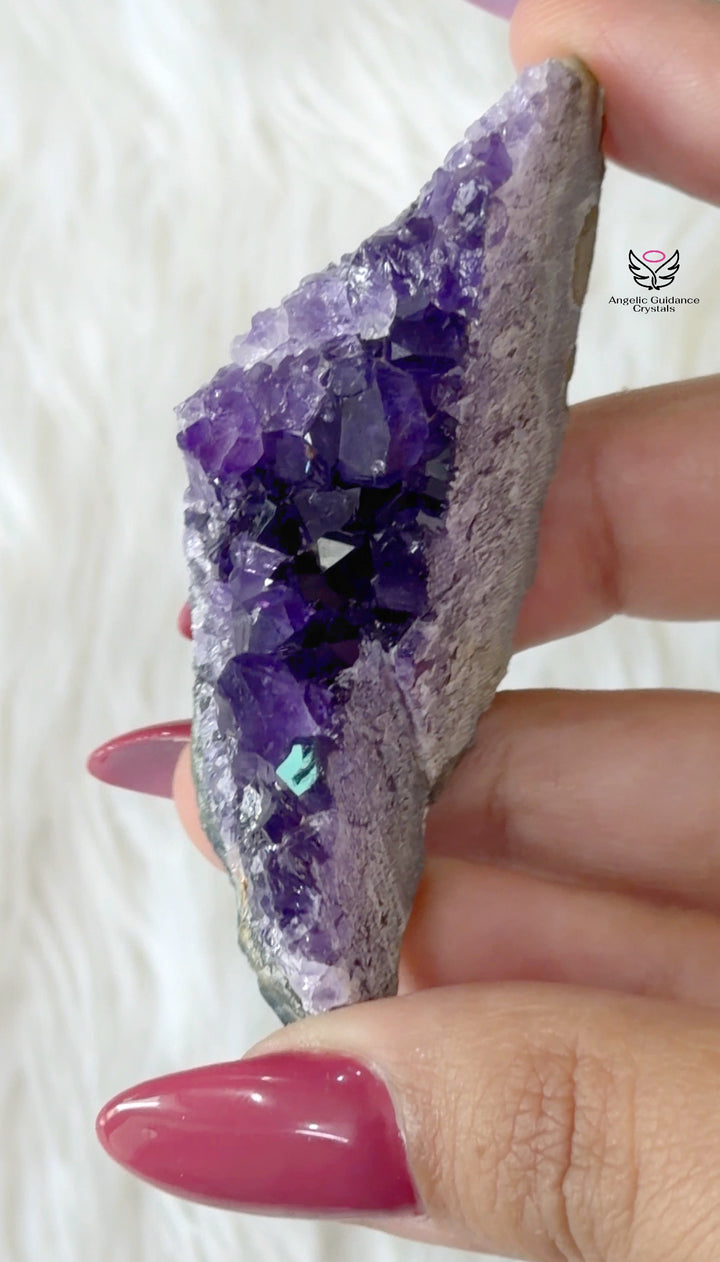 Amethyst Uruguay Cluster XSmall Aaa