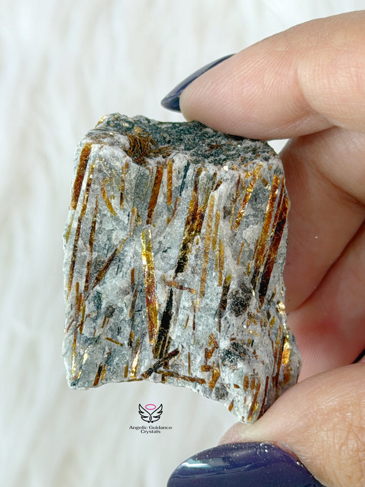 Astrophyllite Raw Stone For Transformation &amp; Growth Lot 1