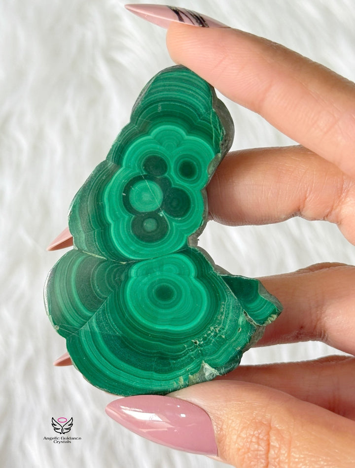 Malachite Raw Slice Small