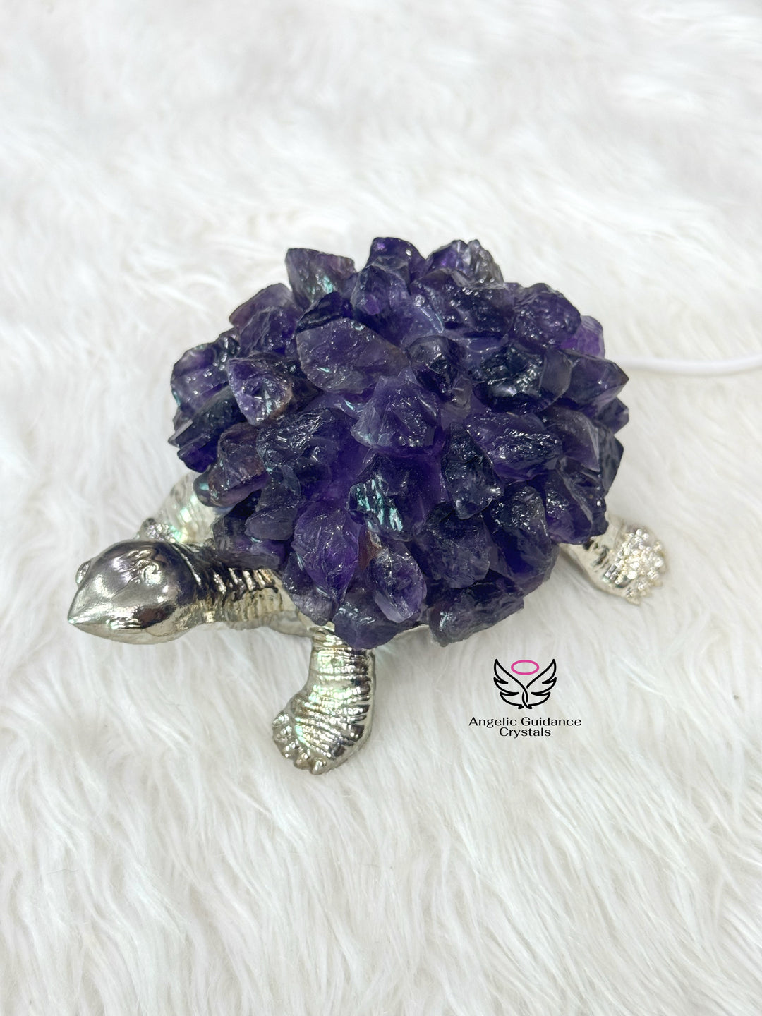 Amethyst Tortoise Lamp 3