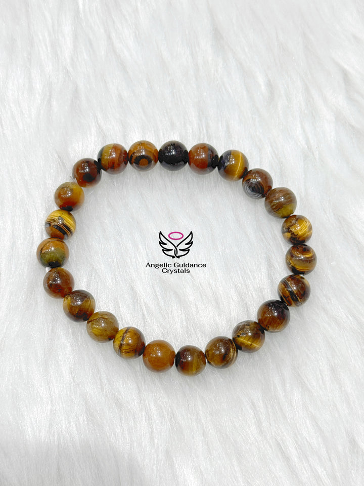 Tigers Eye Round Bracelet