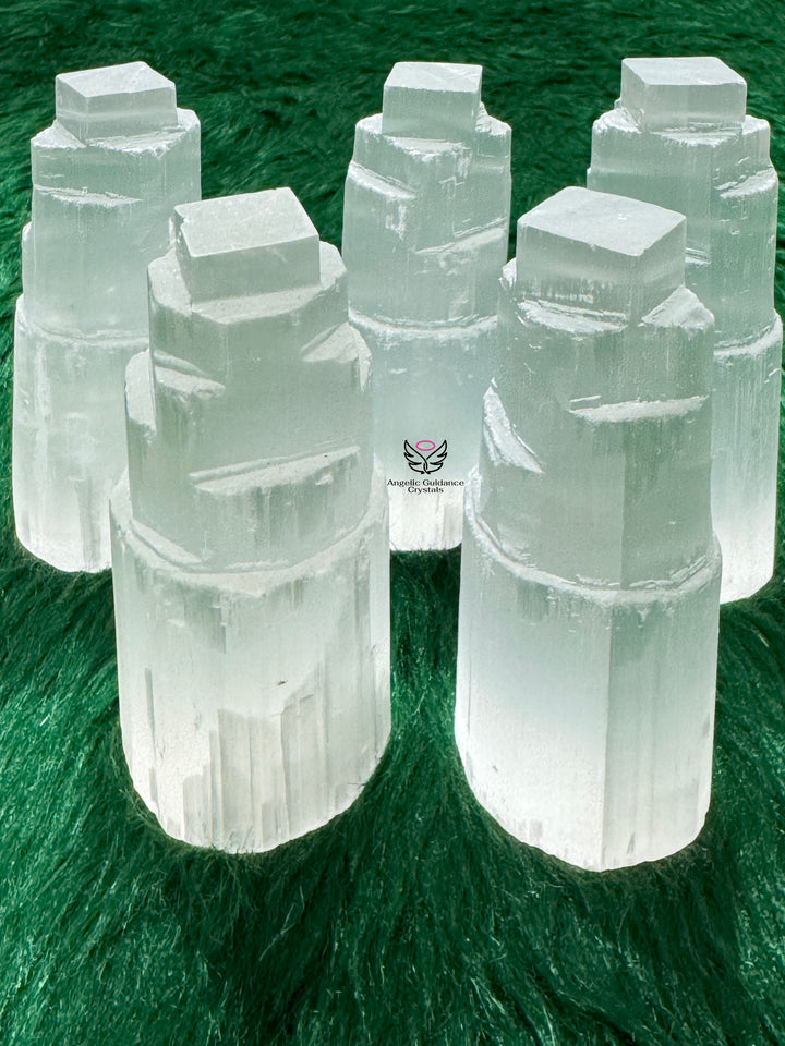 Selenite Iceberg Tower Medium