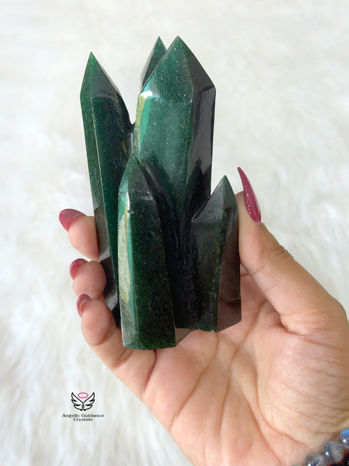 Green Aventurine Multi Tower 2