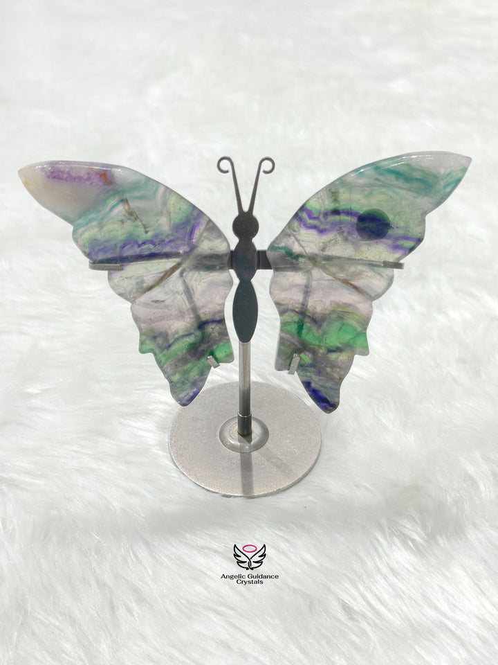 Rainbow Fluorite Butterfly