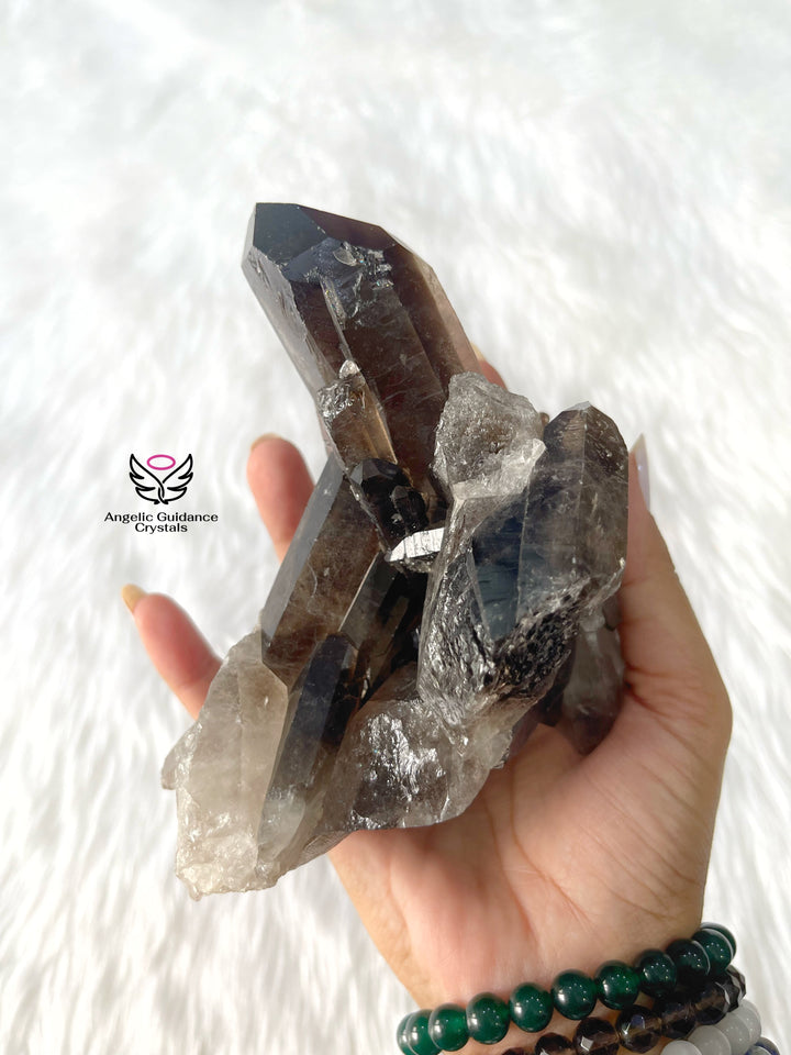 Smoky Quartz Cluster Xl 3