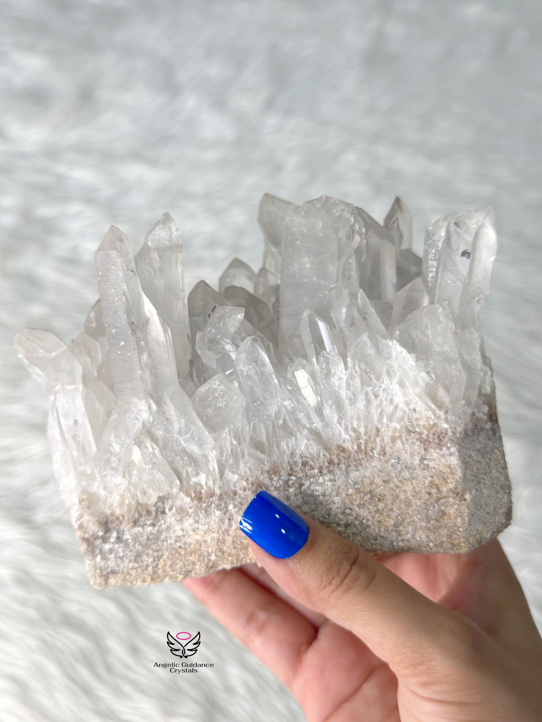 Clear Quartz Lemurian Cluster 15