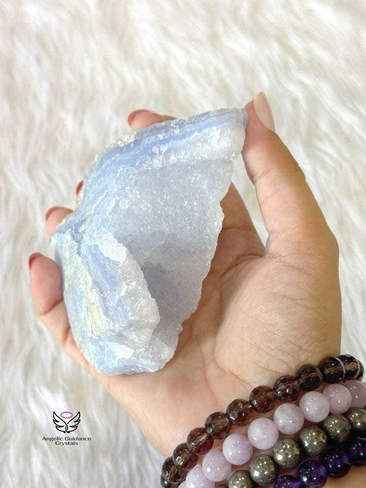 Blue Lace Agate Cluster Large