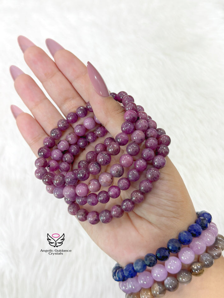 Ruby Natural Bracelet 6mm