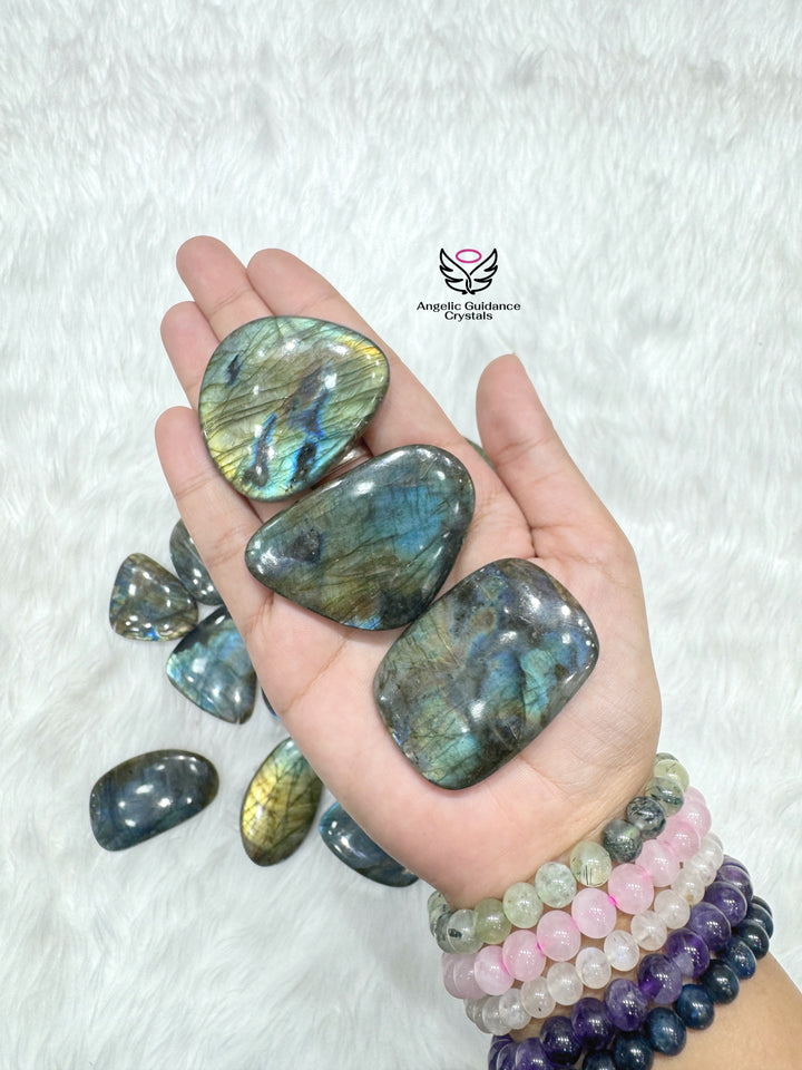 Labradorite Palmstone Small/Medium