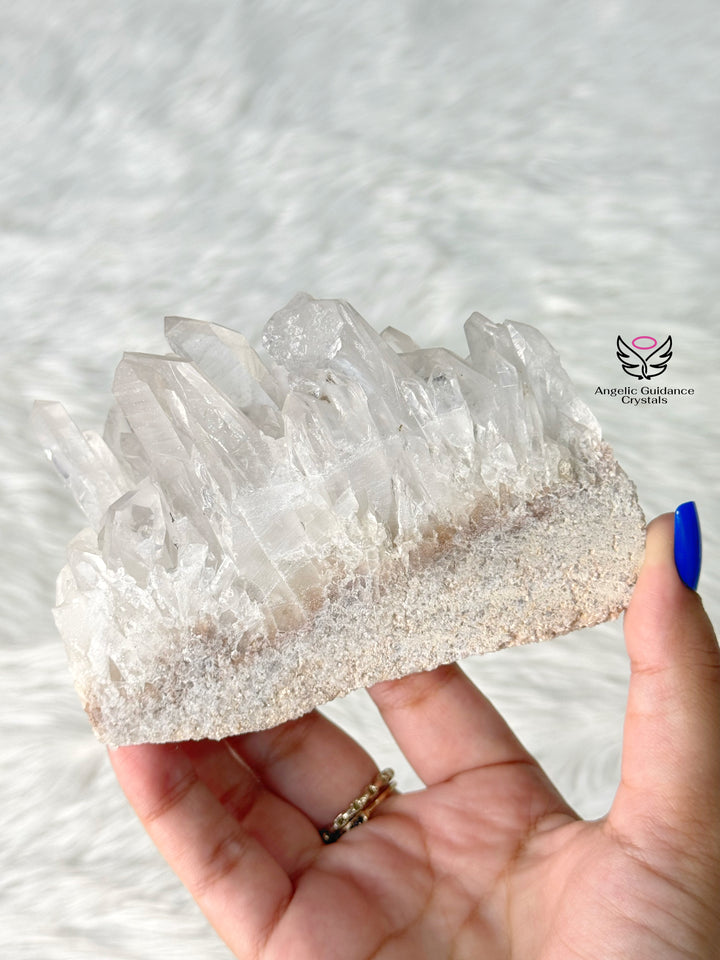 Clear Quartz Lemurian Cluster 4