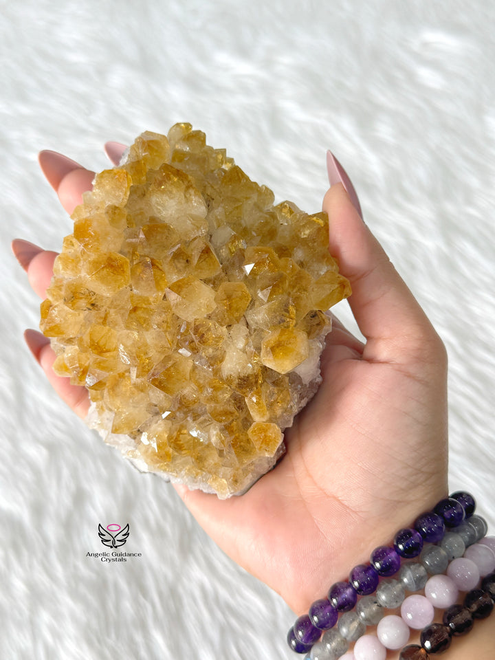Citrine Cluster Large 4