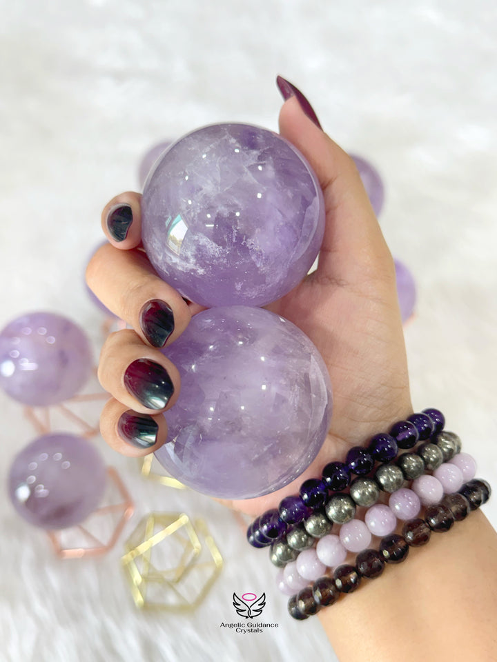 Amethyst Sphere Large