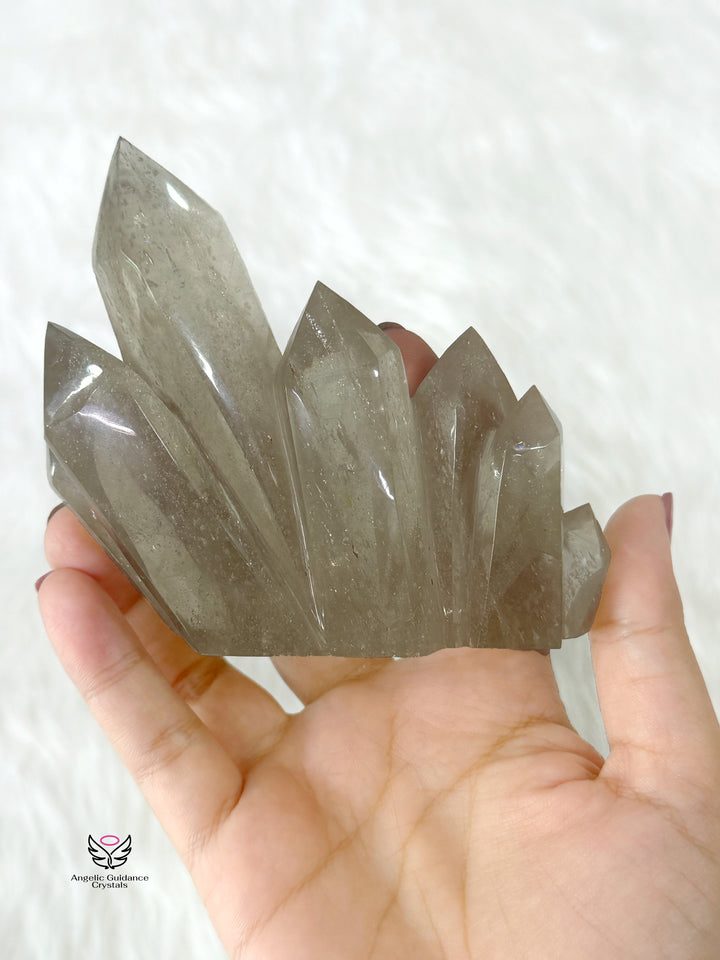 Smoky Quartz Multi Tower 1