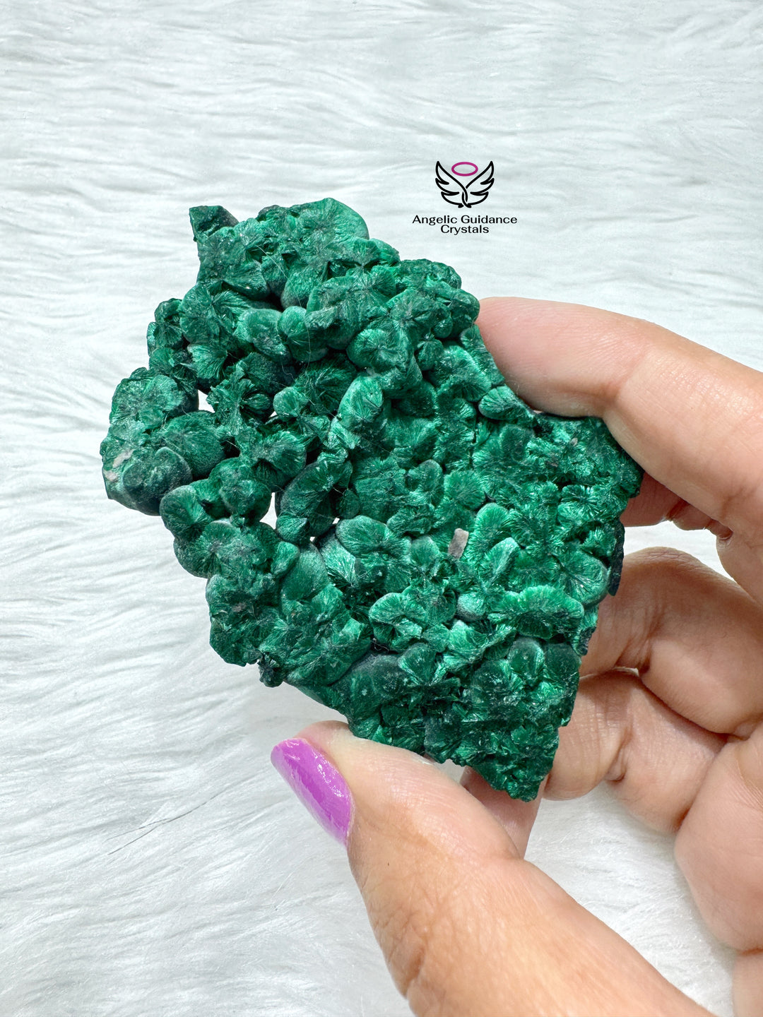 Malachite Velvet Cluster