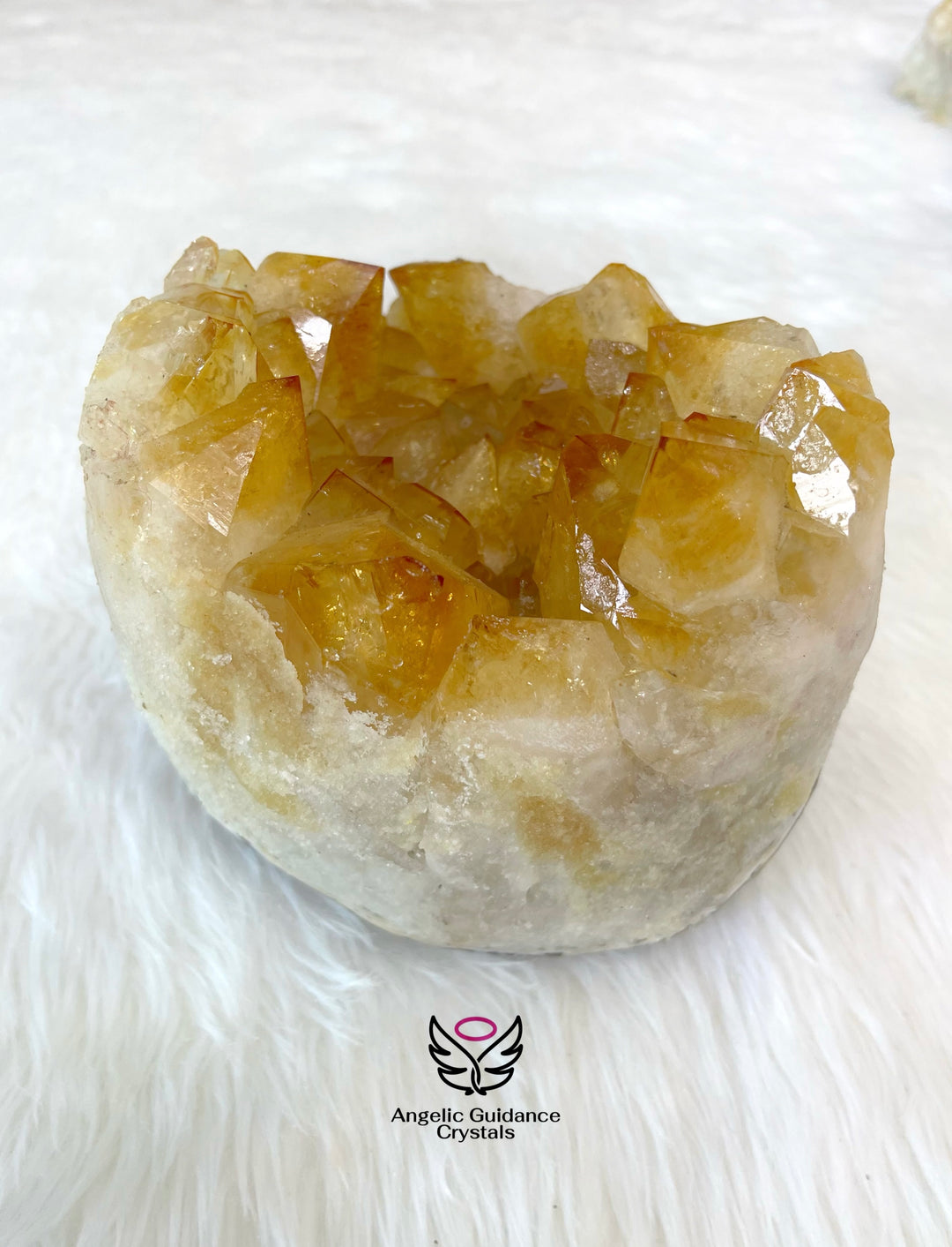 Citrine Cluster Xl Size 2