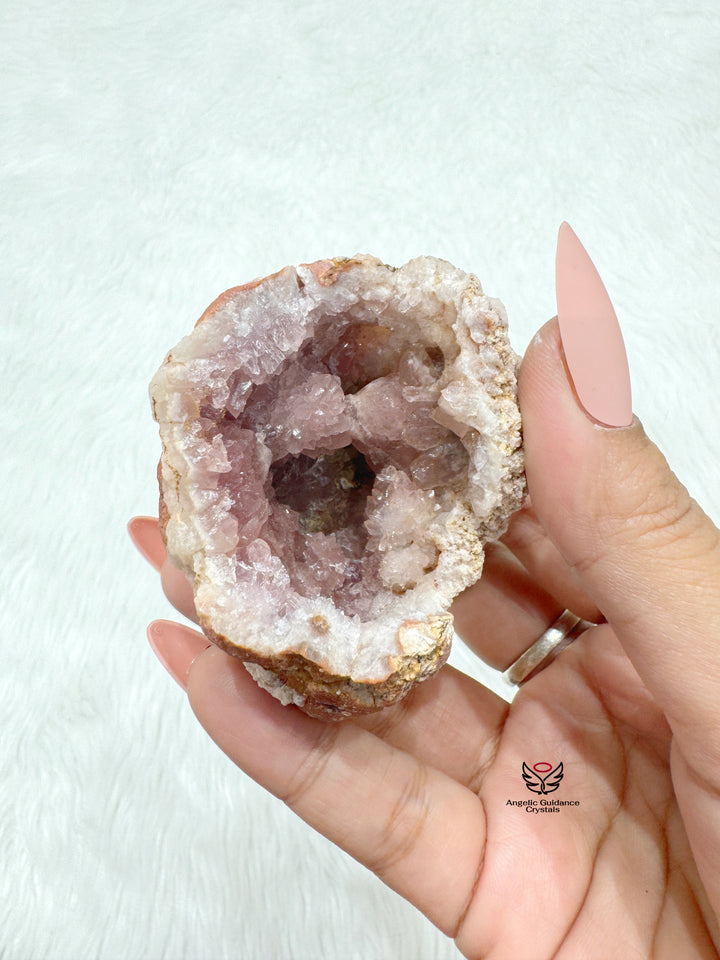 Pink Amethyst Cluster From Argentina