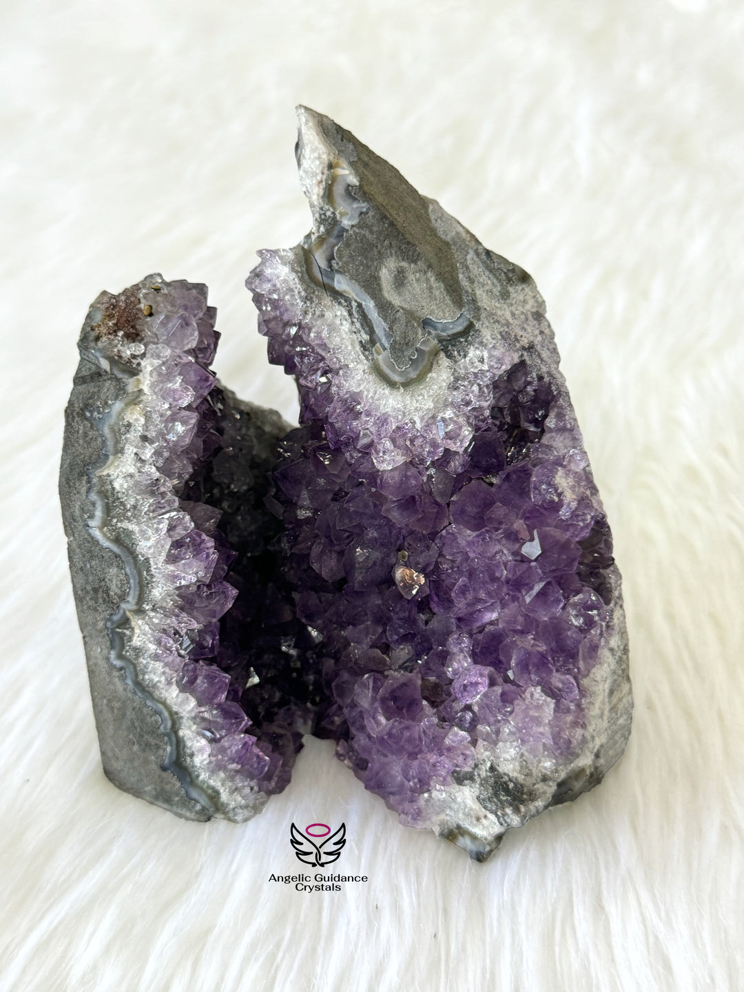 Amethyst Standing Cluster Large AAA