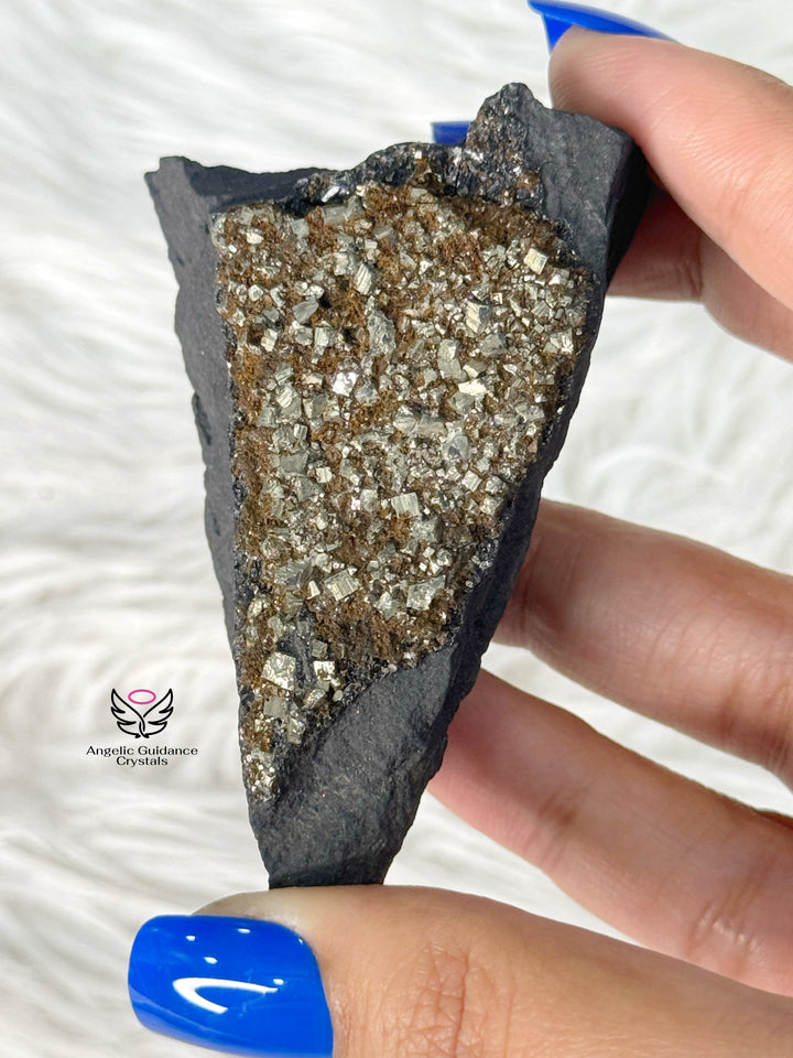 Shungite With Pyrite Rawstone Medium