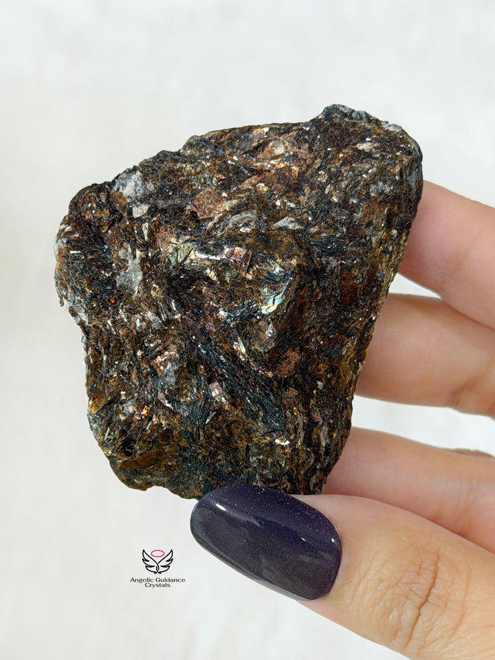 Astrophyllite Raw Stone For Transformation &amp; Growth
