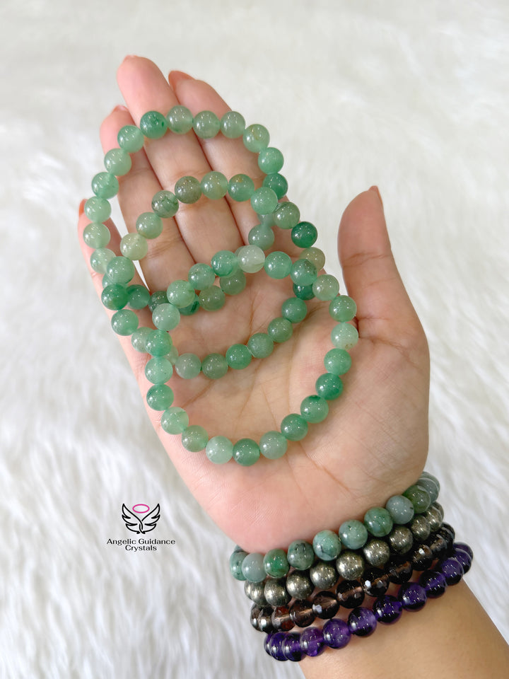 Green Aventurine Bracelet 8mm A