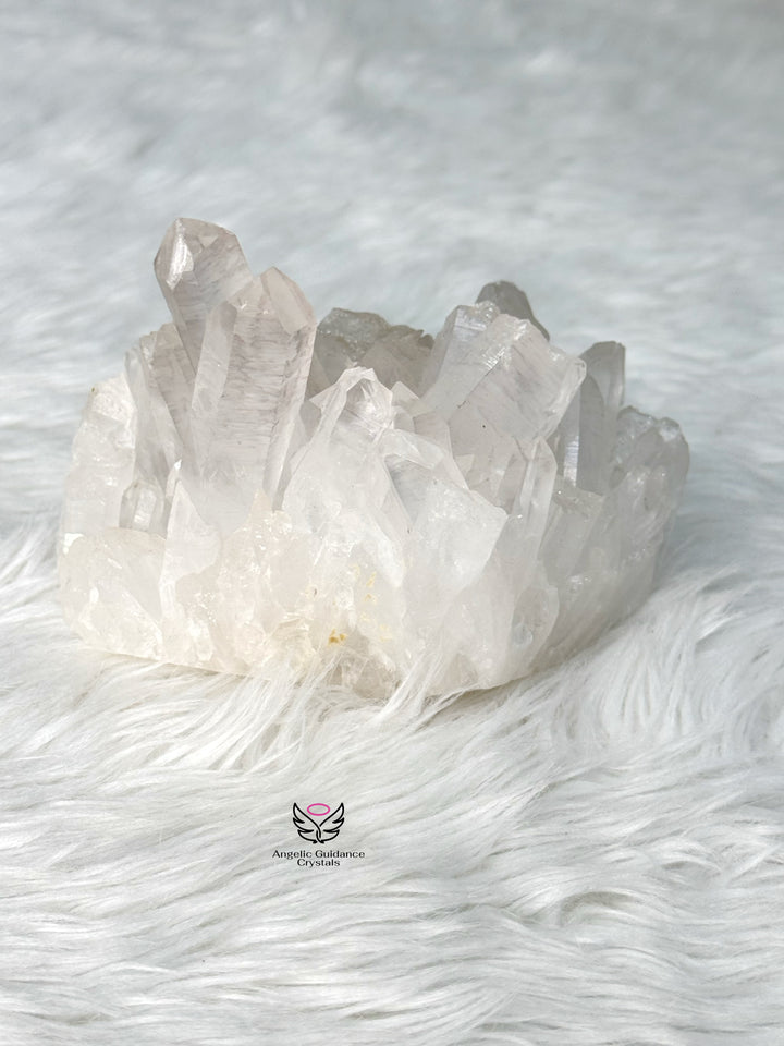 Clear Quartz Lemurian Cluster 12