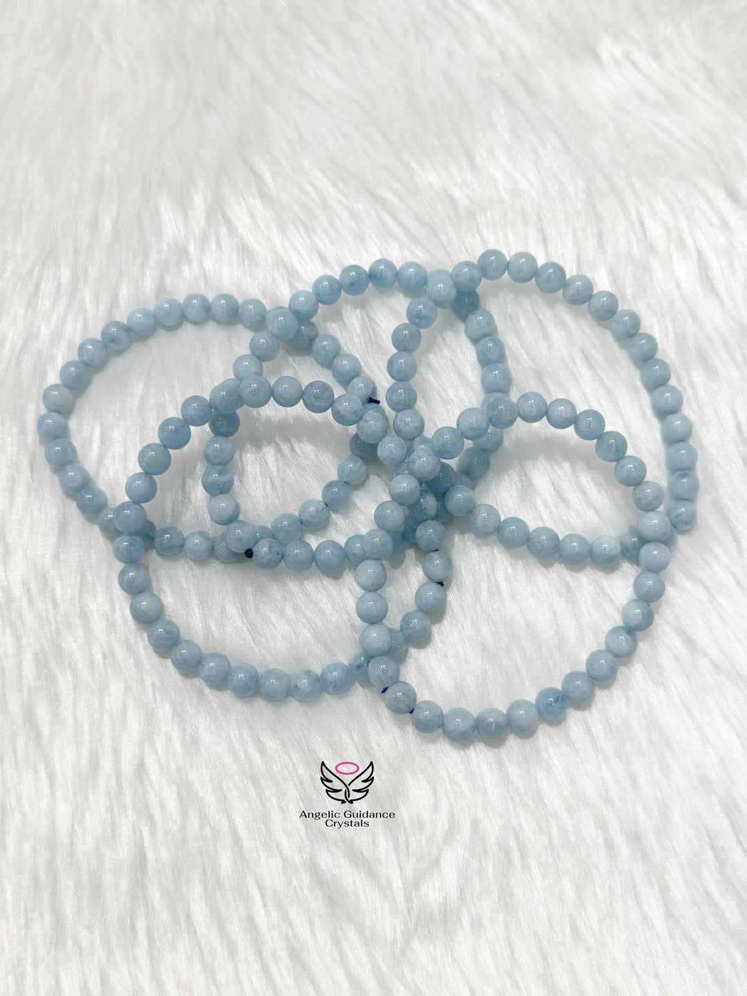 Aquamarine Bracelet AAA 6mm