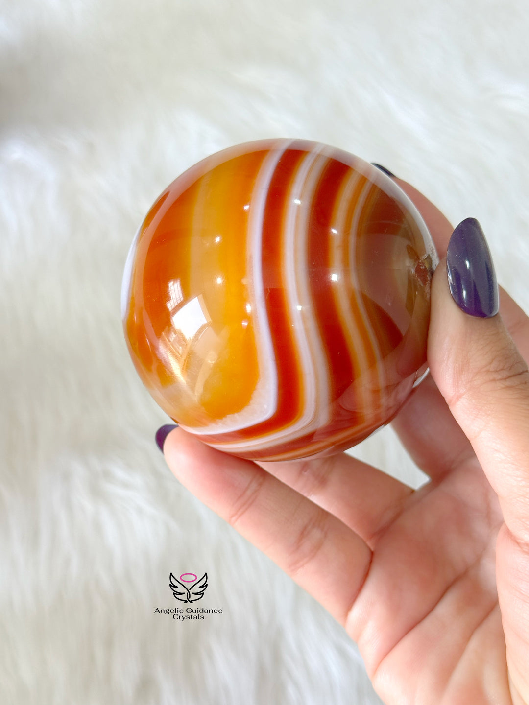 Carnelian Large Sphere