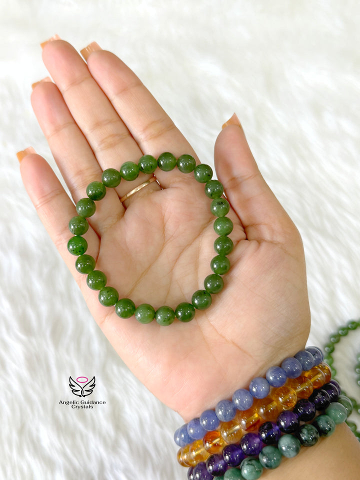 Jade Nephrite Canadian Bracelet Aaa