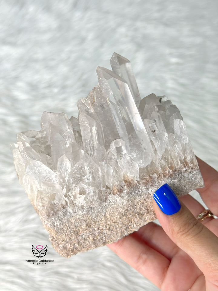 Clear Quartz Lemurian Cluster 13