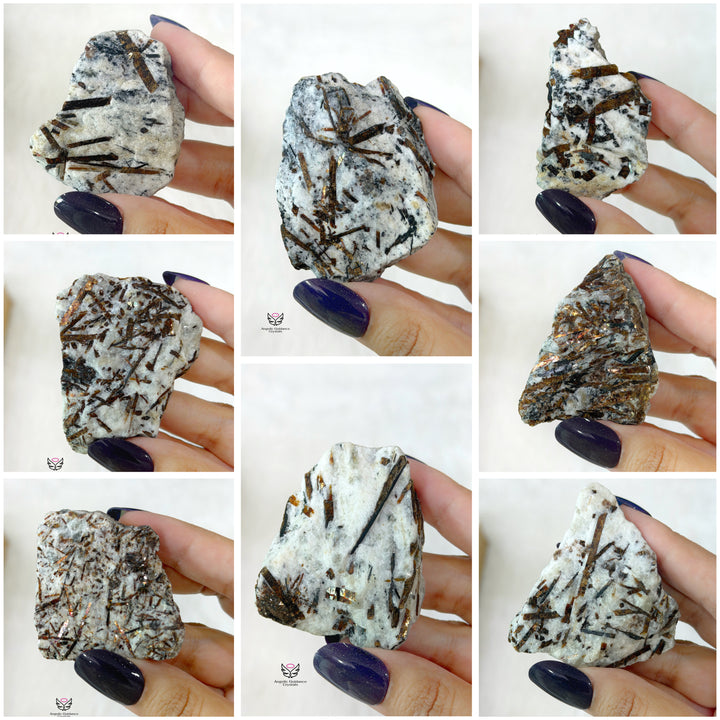 Astrophyllite Raw Stone For Transformation &amp; Growth