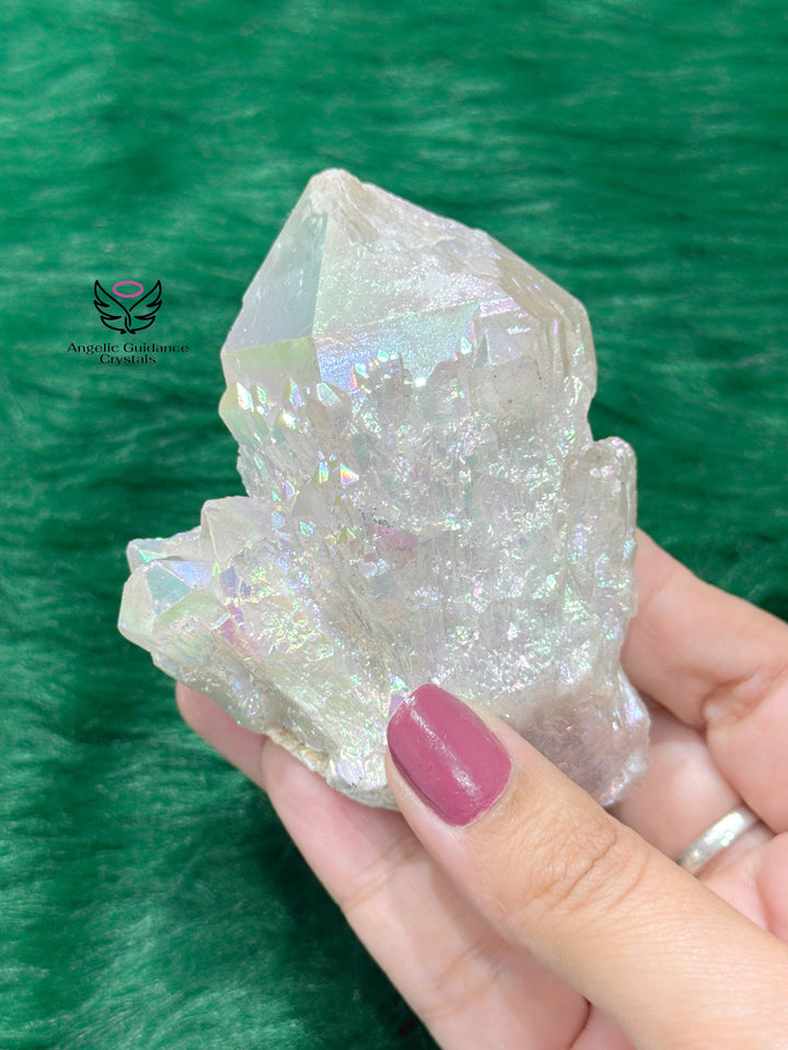 Angel Aura Quartz Cluster 2