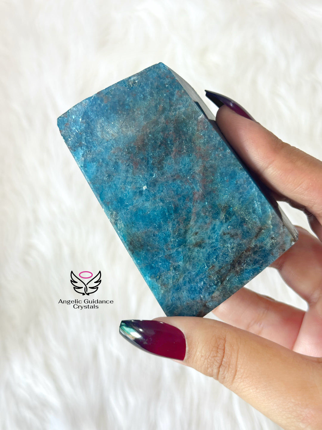 Blue Apatite Freeform Large
