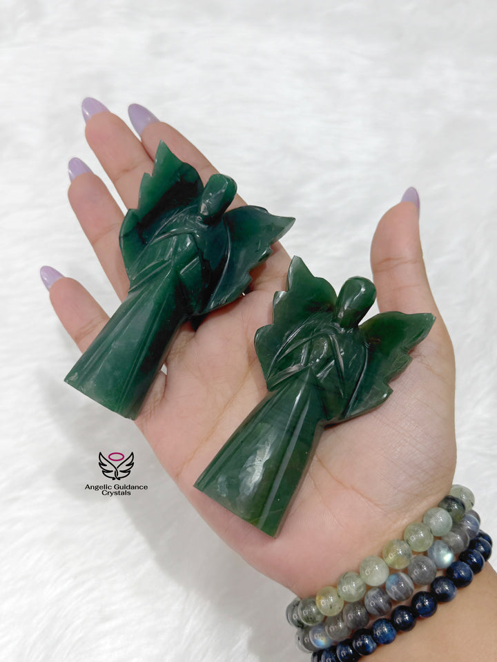 Green Aventurine Angel 3 Inch