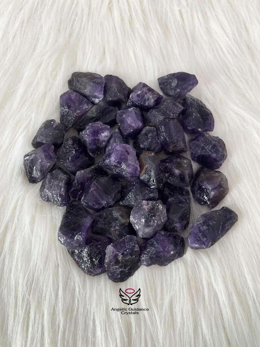 Amethyst Raw Stone Dark Small