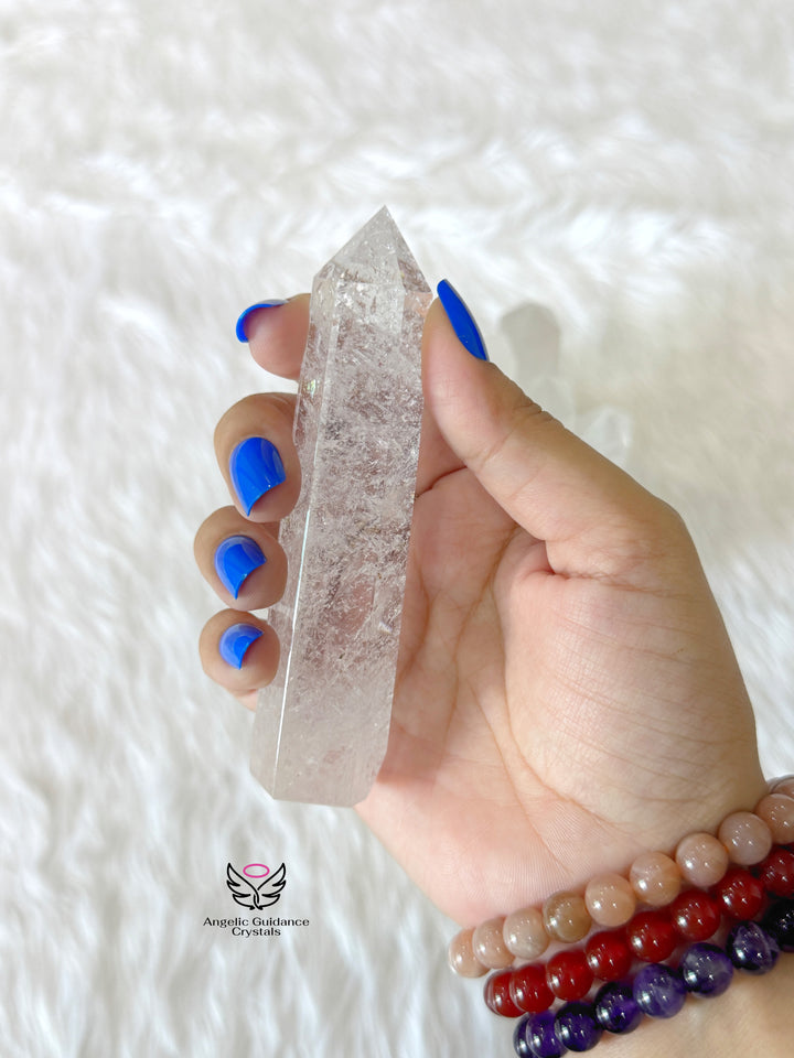 Clear Quartz Tower Large