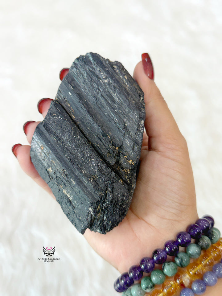 Black Tourmaline Raw Stone XLarge 1