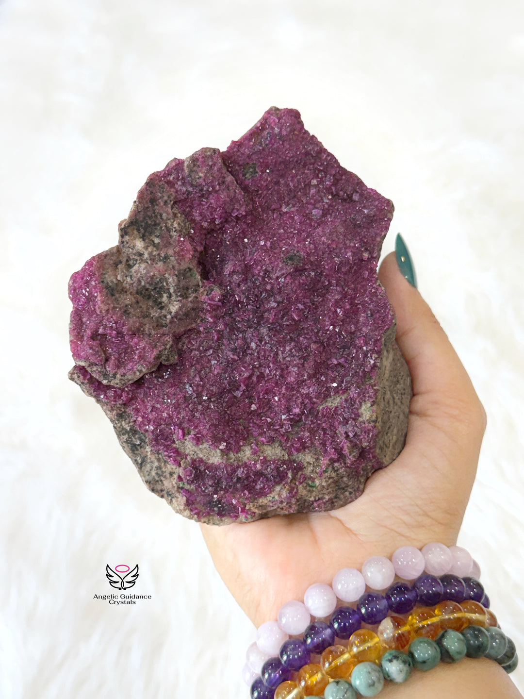 Pink Cobalto Calcite Raw Stone 17